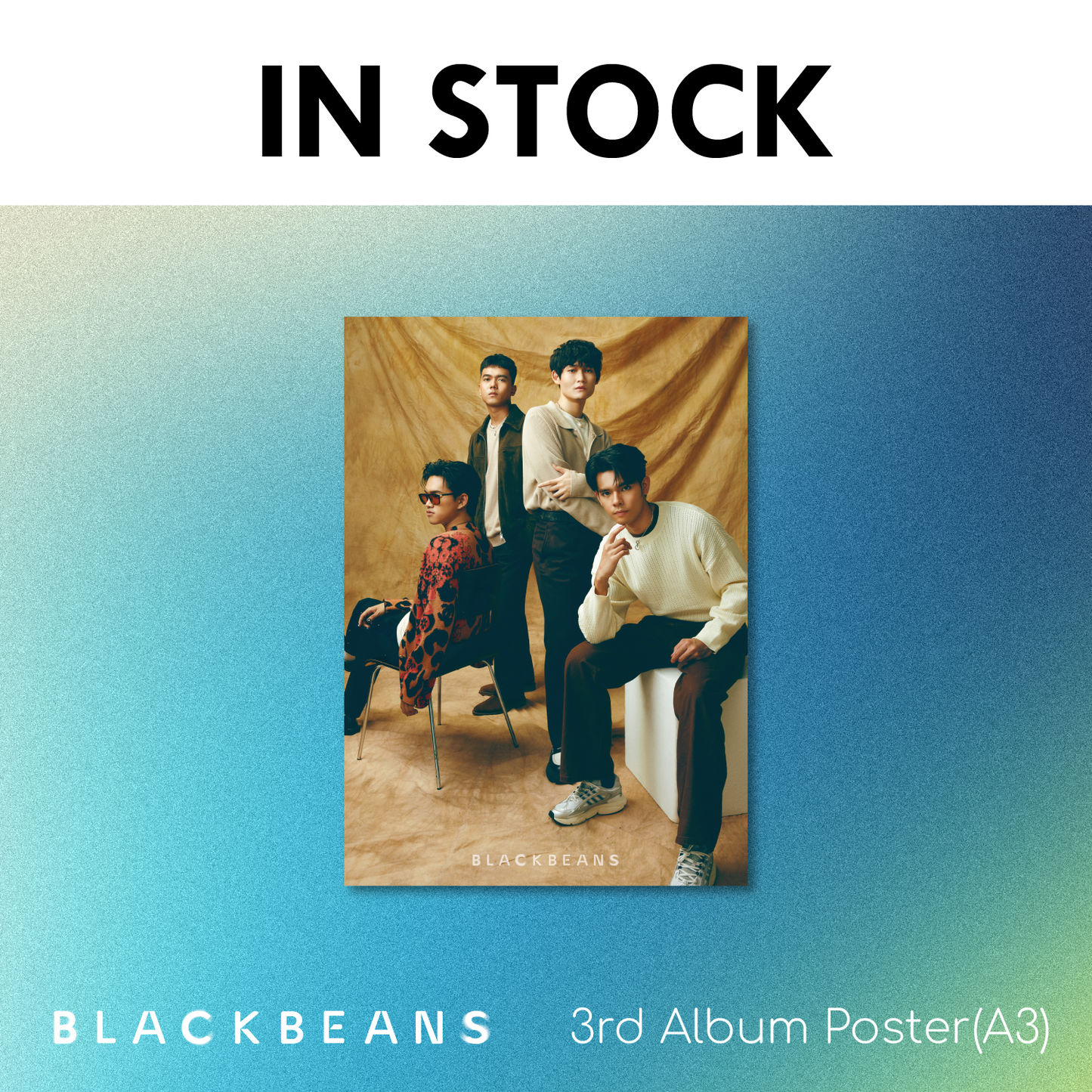 BLACKBEANS Album Poster (A3)